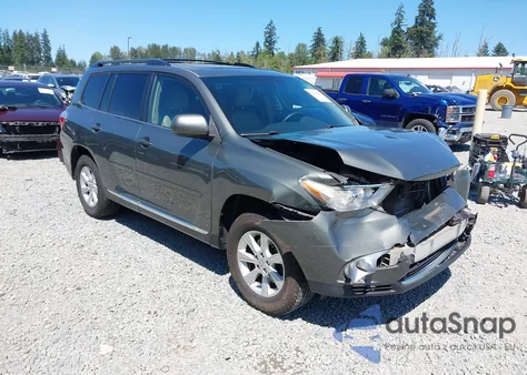 2011 Toyota Highlander Se V6 из США, поврежденный, VIN 5TDBK3EH0BS042476